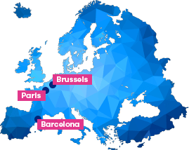 Eurordis offices map